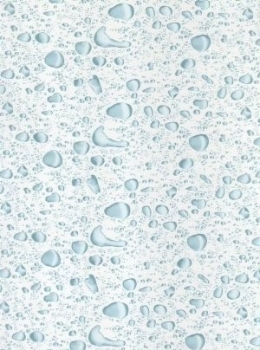 WATER DROPS BLUE