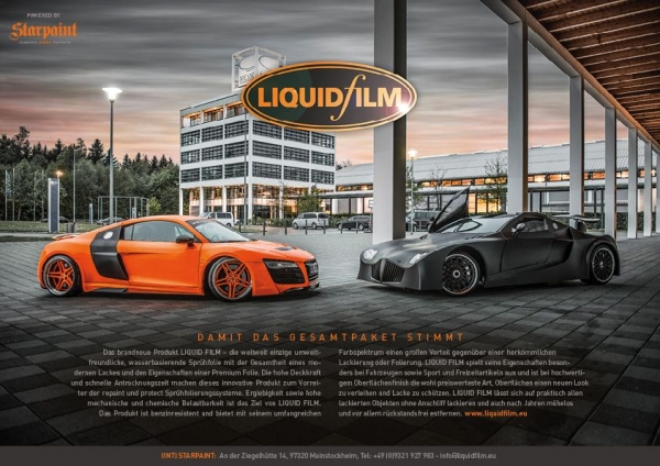LIQUIDFILM - SPRÜHFOLIE NACH WUNSCH