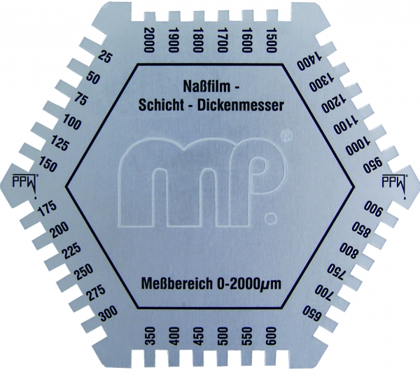MP Nassfilm-Schichtdickenmesser