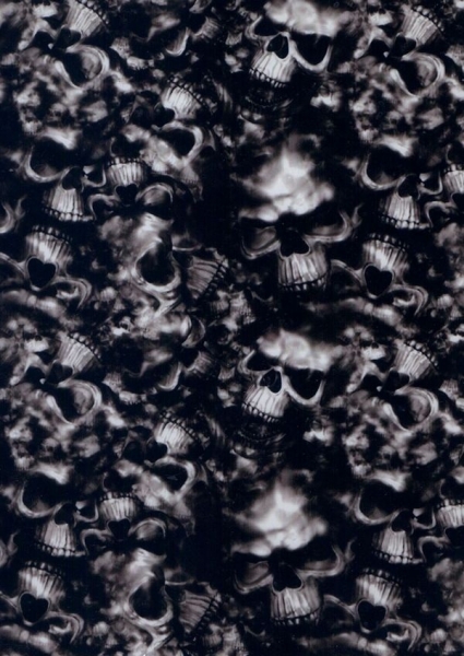 Water transfer printing starter kit Skulls